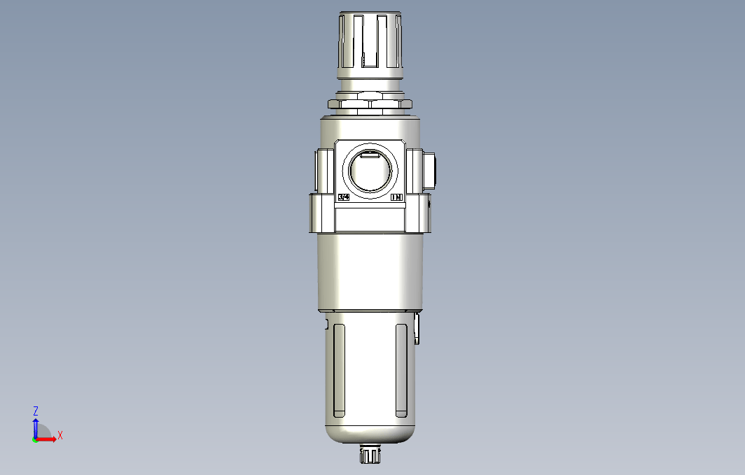 气立可CHELIC调压过滤器3D模型STP格式