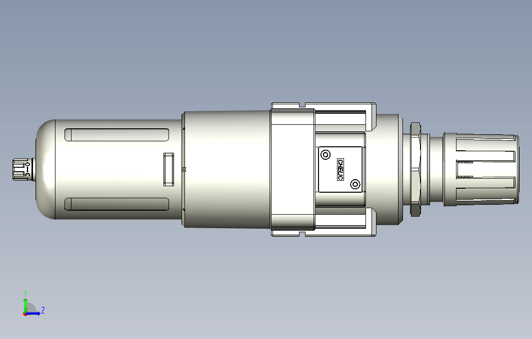 气立可CHELIC调压过滤器3D模型STP格式