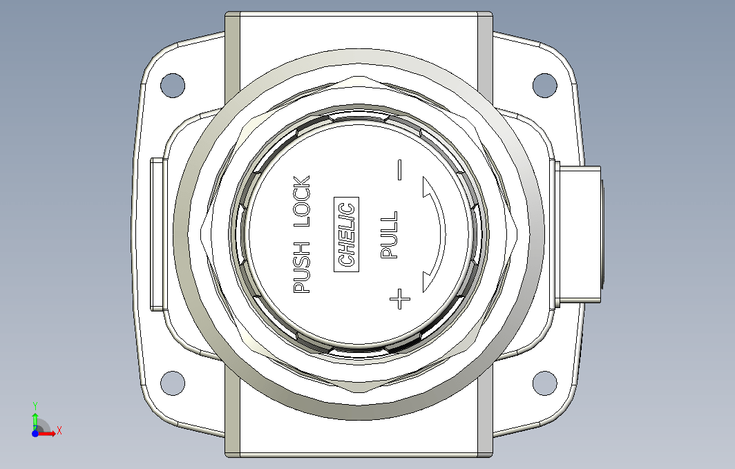 气立可CHELIC调压过滤器3D模型STP格式