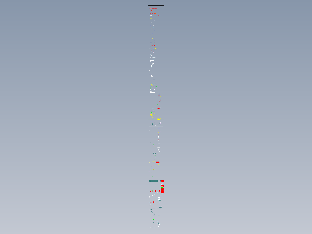 汽车五档变速器总装图+倒档直齿轮