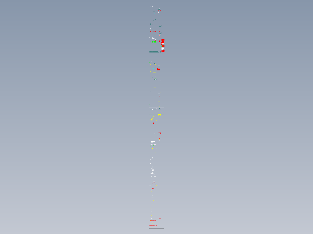 汽车五档变速器总装图+倒档直齿轮