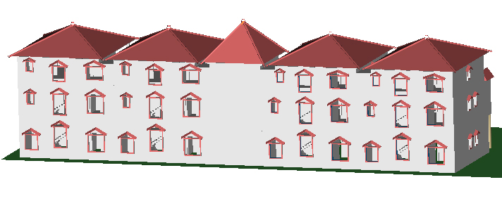 兄弟型小农家住宅带效果图