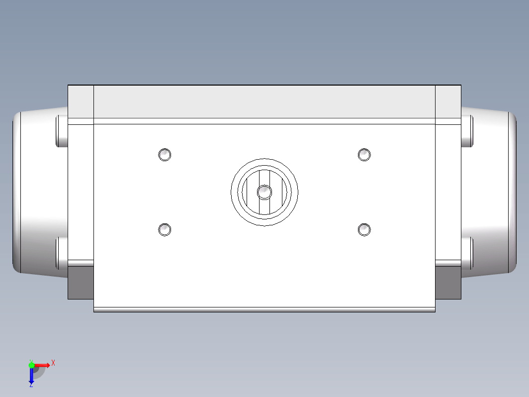 DN40三片式气动球阀