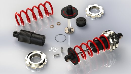 Trifon模型遥控车减震器3D数模图纸 Solidworks设计 附STEP x_t缩略图