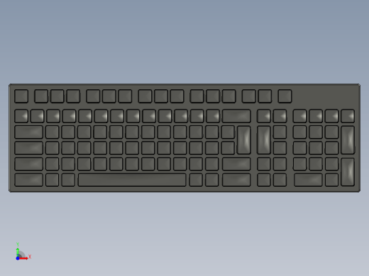 通用 PC 键盘缩略图