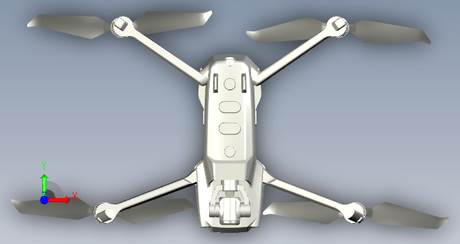 大疆MAVIC2无人机抄数外形3D图