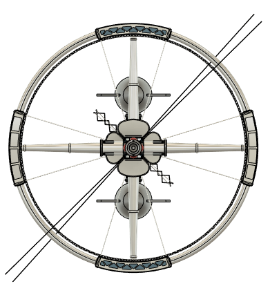 飞船航天器 Cycler Spacecraft V2