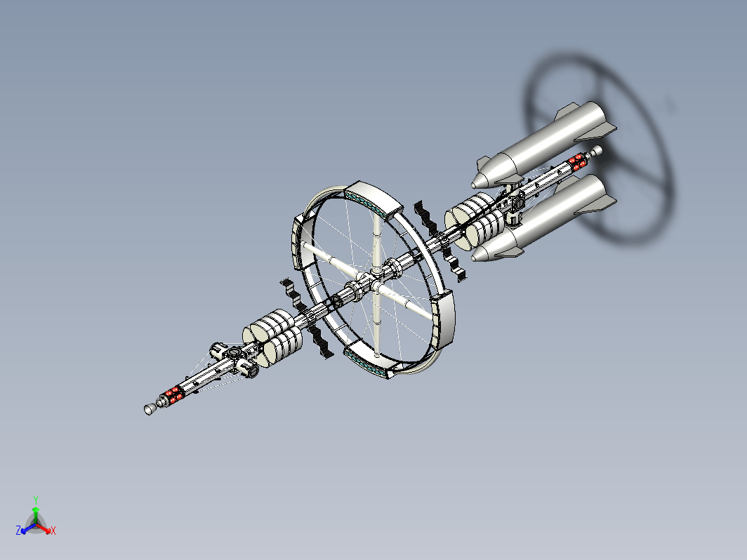 飞船航天器 Cycler Spacecraft V2