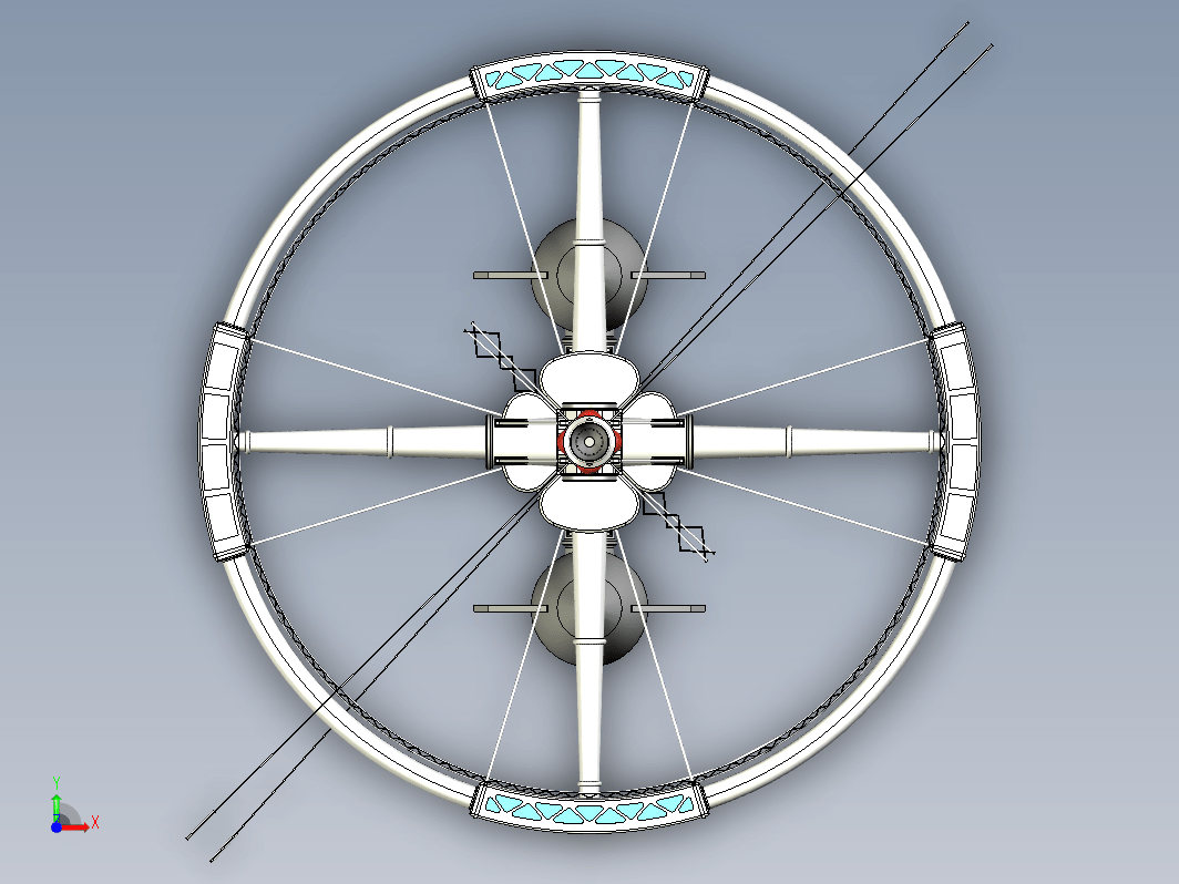 飞船航天器 Cycler Spacecraft V2