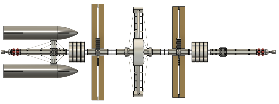 飞船航天器 Cycler Spacecraft V2