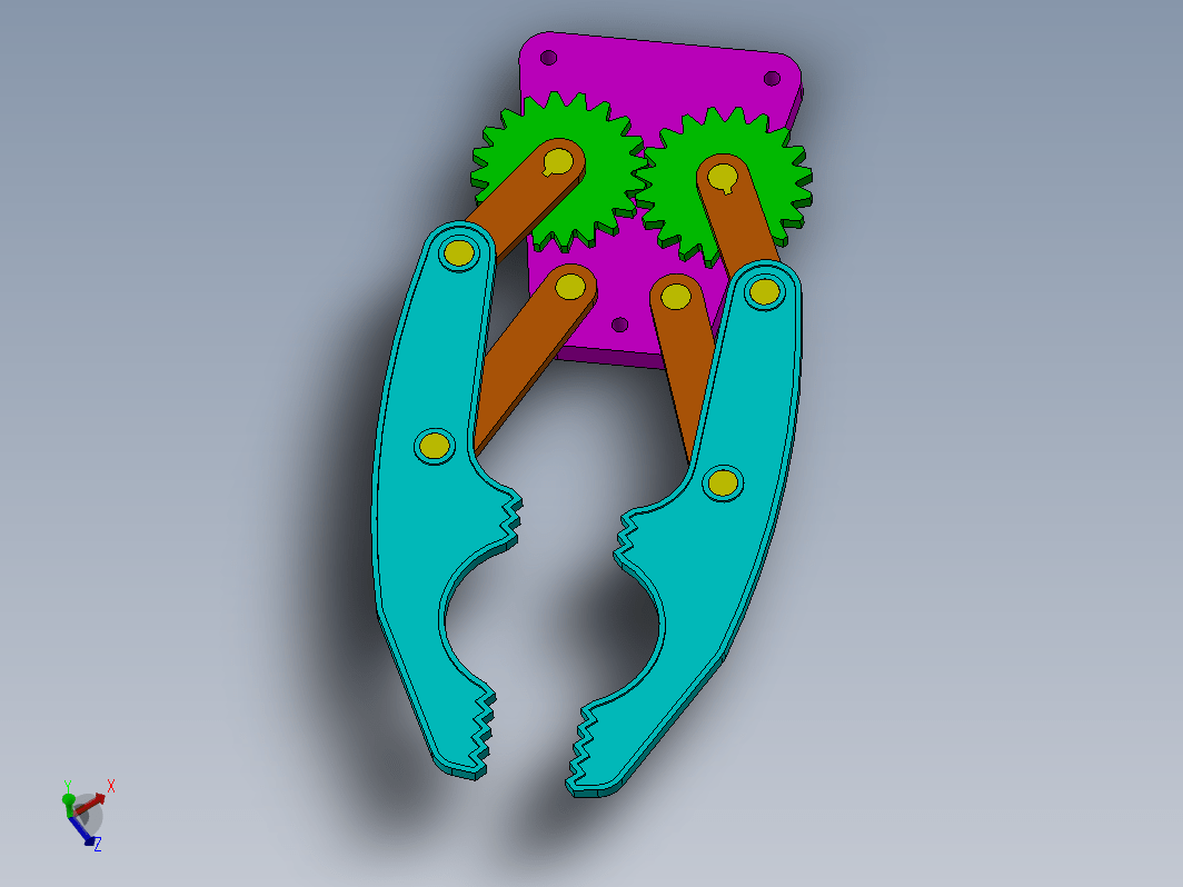 机械爪- SolidWorks