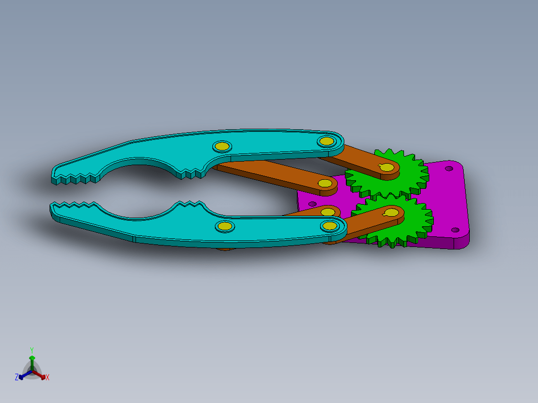 机械爪- SolidWorks