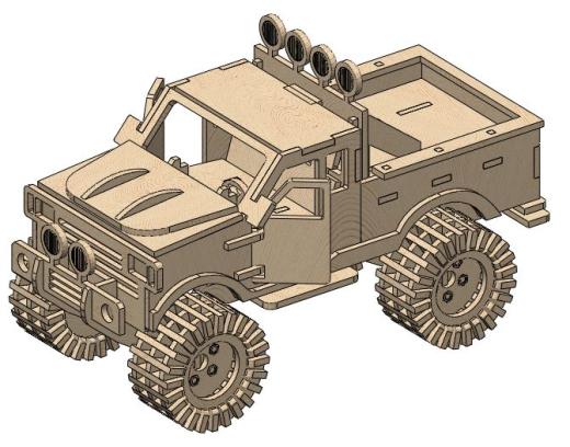 monster-truck大脚卡车拼装玩具缩略图