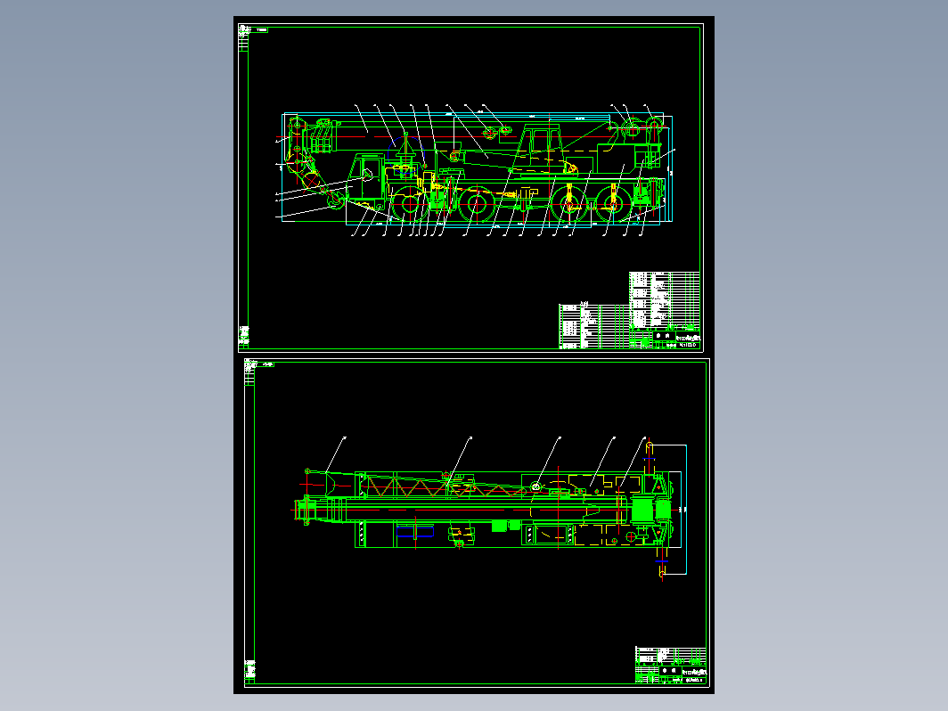 QYL100轮胎起重机