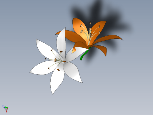 百合花缩略图