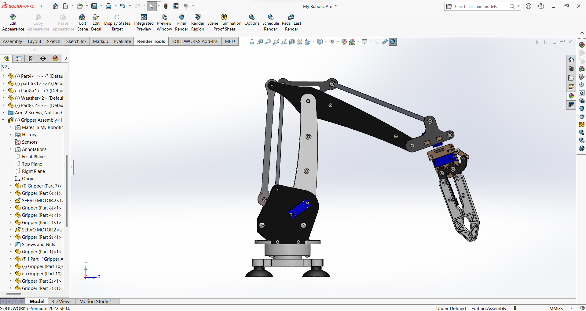 机械臂 robotic-arm-380