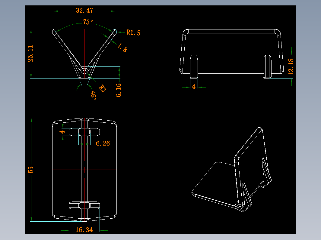 V型塑料护角