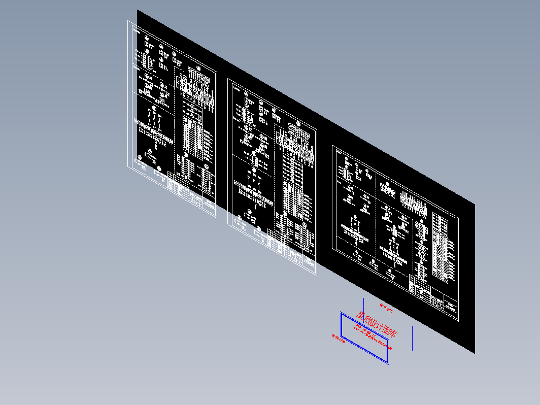 双电源及油机自动配电接线图