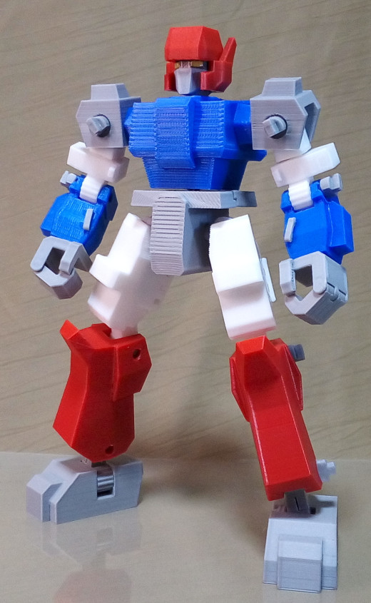 ARTICULATED MECH变形金刚