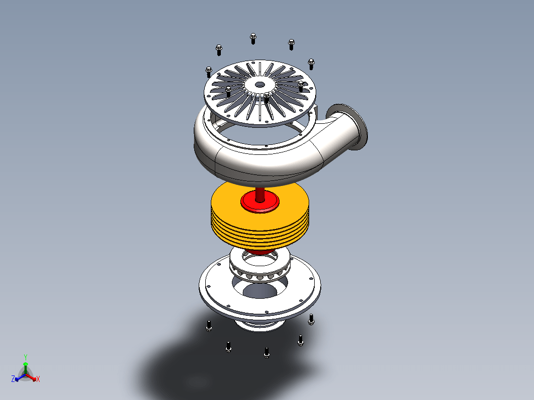 Turbo Pump涡轮泵爆炸