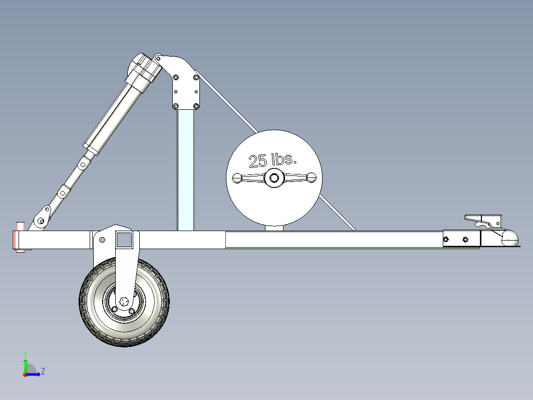 拖车接头3D