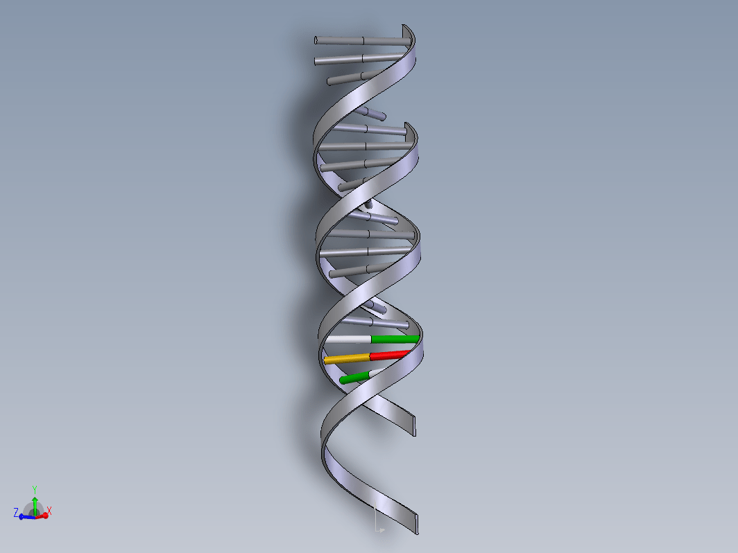 生物双螺旋DNA结构 dna-chain-1