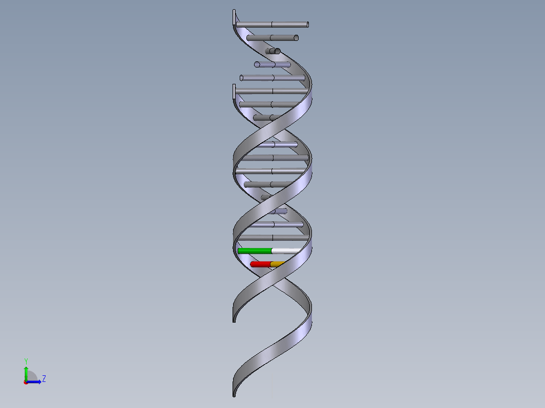 生物双螺旋DNA结构 dna-chain-1