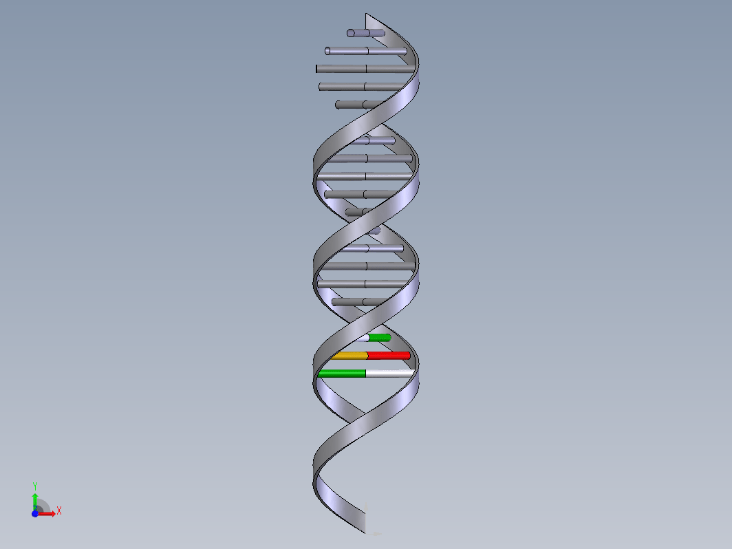 生物双螺旋DNA结构 dna-chain-1