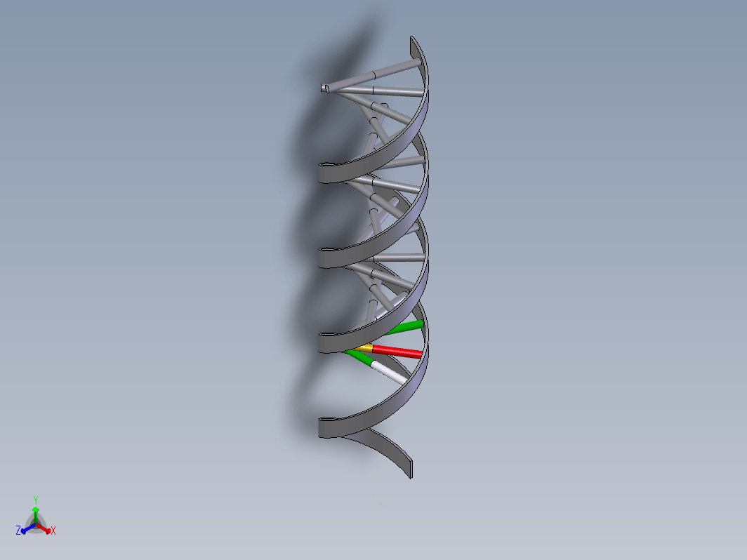 生物双螺旋DNA结构 dna-chain-1