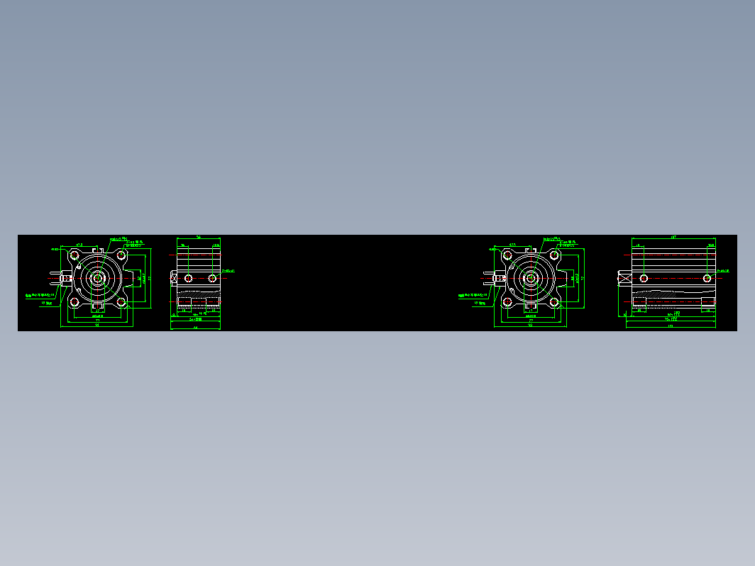 气缸 CDQ2A63