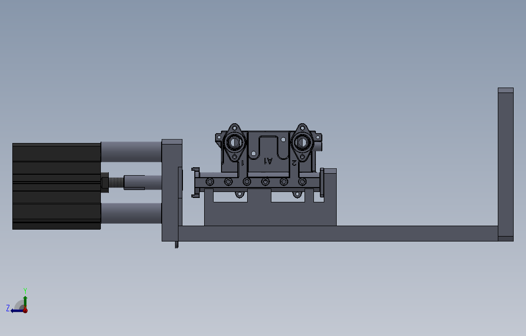 JSQ13GT10_03BX喷气管总成封15压盖工装1