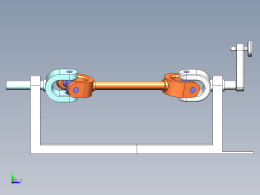 十字万向联轴器3D缩略图