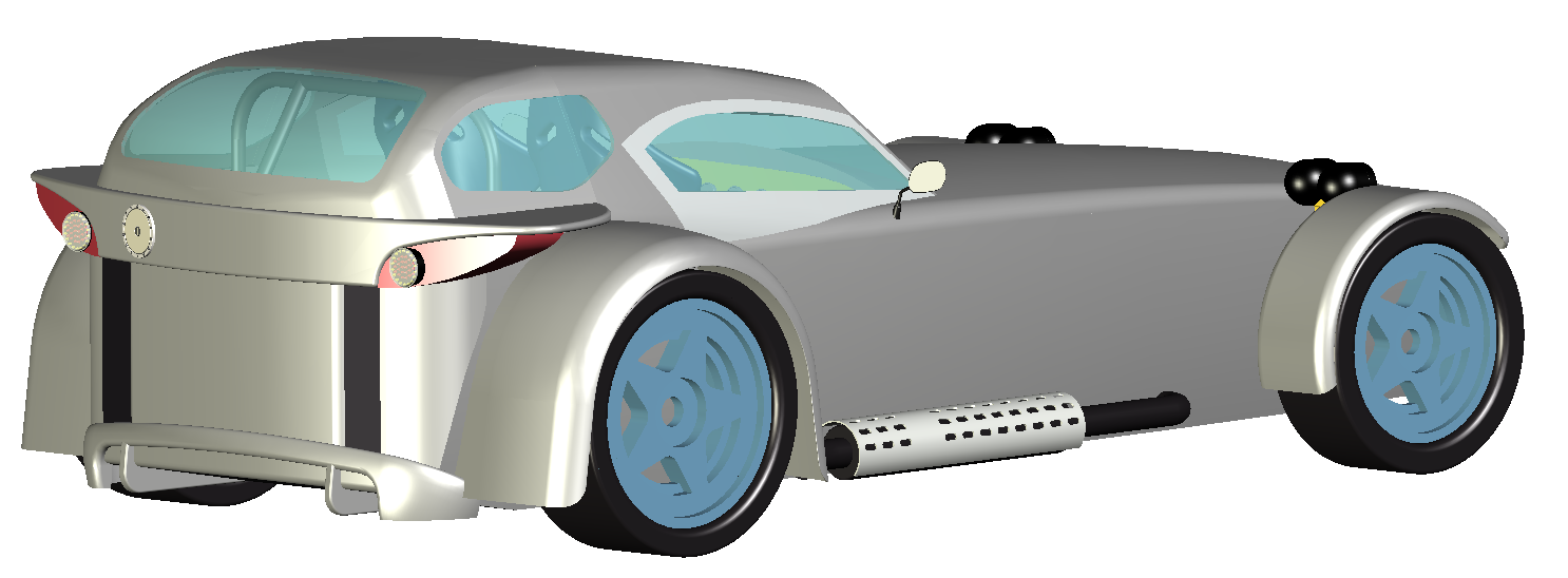 Donkervoort D8 GTO跑车造型