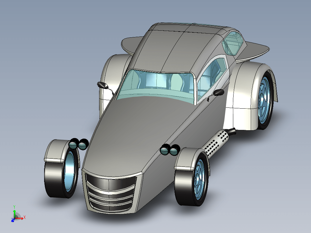 Donkervoort D8 GTO跑车造型