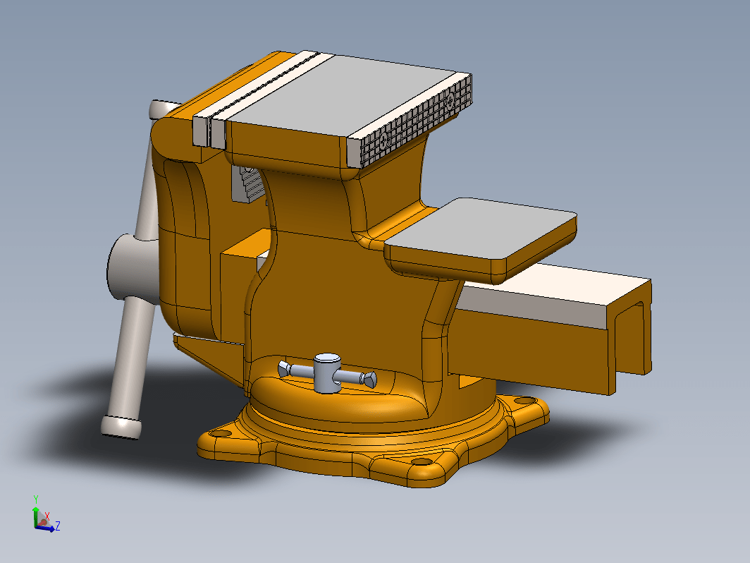 虎钳台钳卡钳-bench-vice-255 1 STP SW