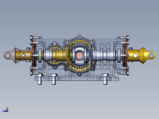 分动箱图纸缩略图