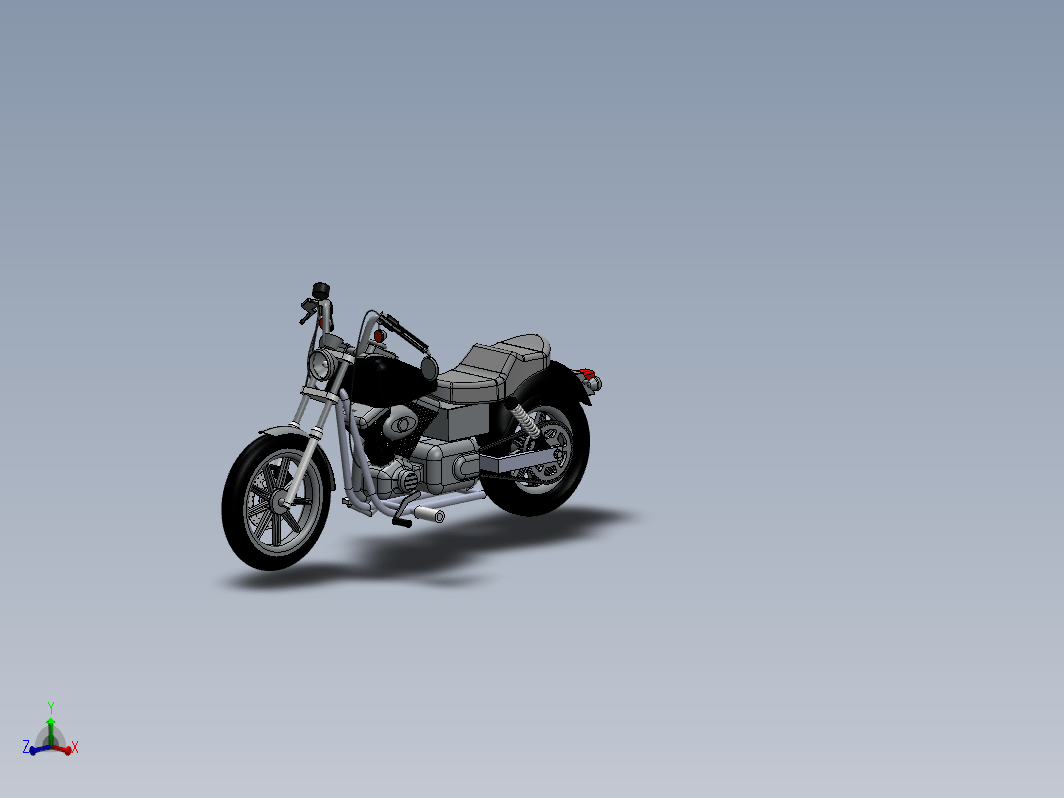 摩托车 Harley Davidson FS2