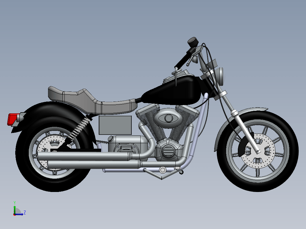 摩托车 Harley Davidson FS2