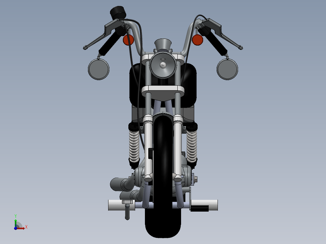 摩托车 Harley Davidson FS2