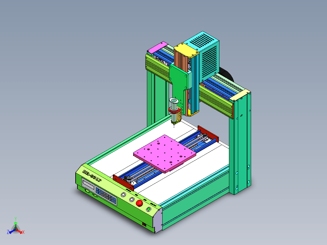 300点胶机-XYZ三轴