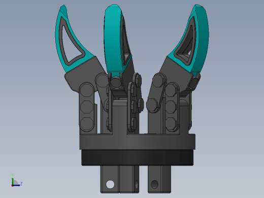 5爪夹持机构 5 Claws Gripper Mechanism缩略图
