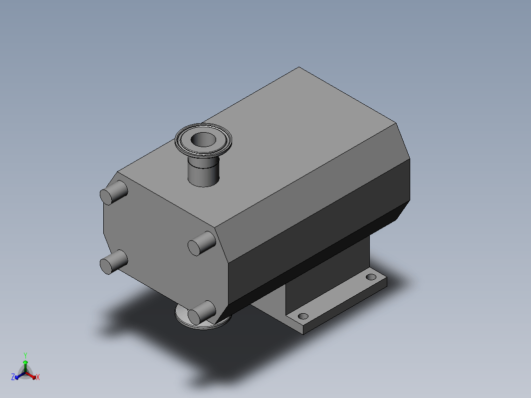 旋转凸轮泵HLR 1-25 CLAMP系列