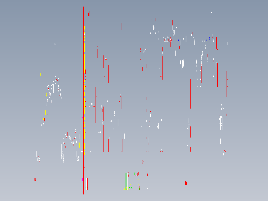 锅炉系统 F146IIS-J0201-21汽轮机润滑油净化贮存和排空系统图