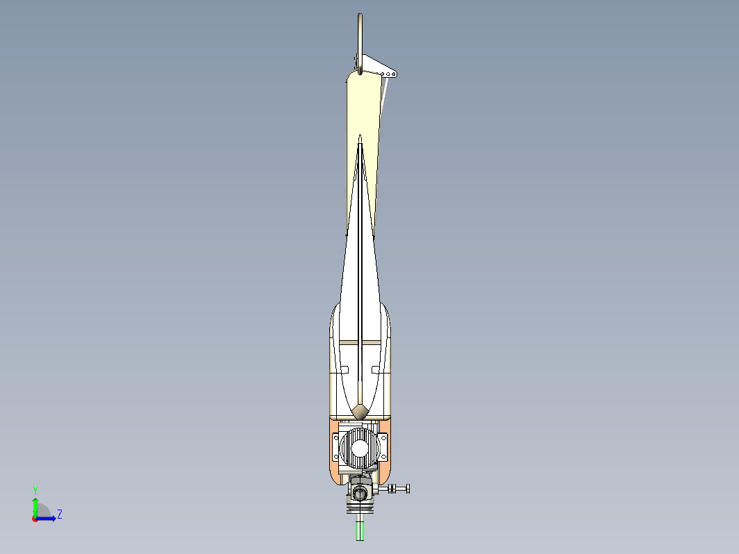 VooDoo航模飞机框架结构