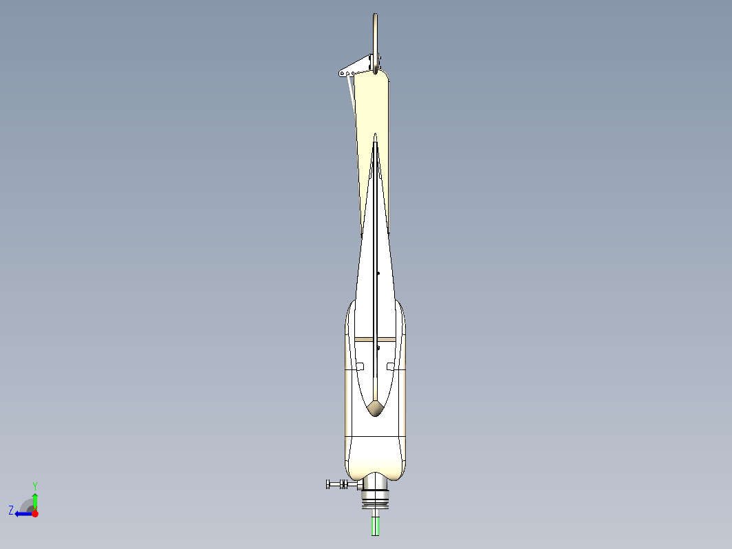 VooDoo航模飞机框架结构