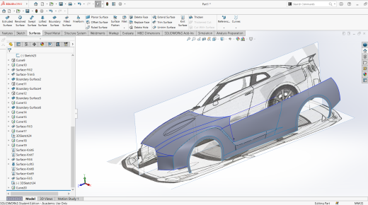 nissan gtr汽车空壳模型缩略图