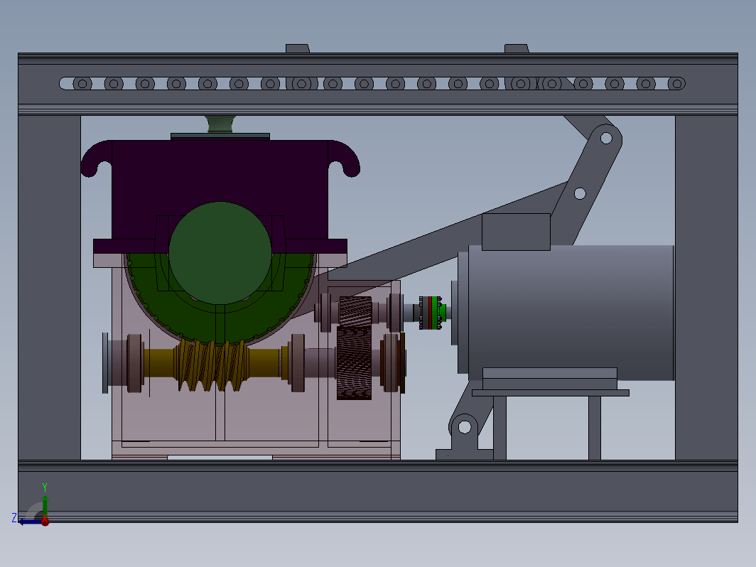 加热炉装料机设计三维SW2012带参+CAD+说明书