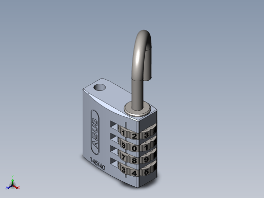 Combination Padlock密码挂锁缩略图