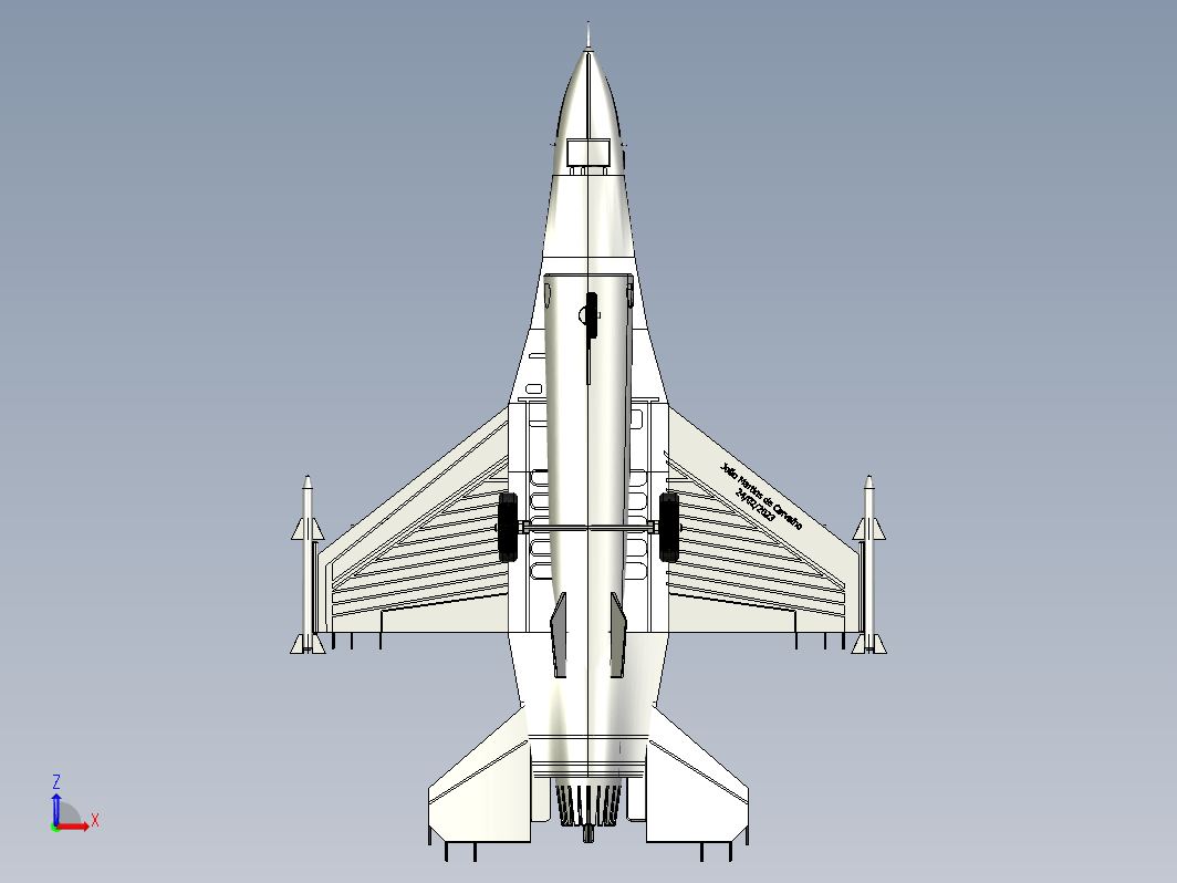 F16战斗机模型