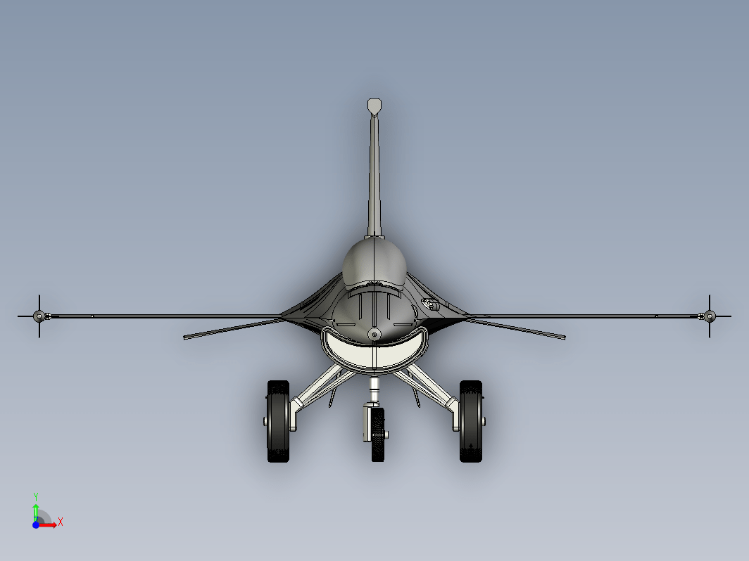 F16战斗机模型